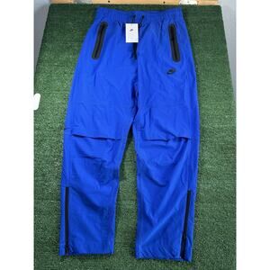 NWT Nike Tech Woven Oversized Pants Blue Mens Size: M